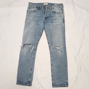 Citizens of Humanity Premium Vintage Distressed Emerson Button Fly Jean Women 25